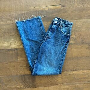 wide leg zara jeans